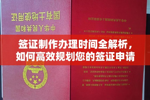 大石桥签证制作办理时间全解析，如何高效规划您的签证申请流程