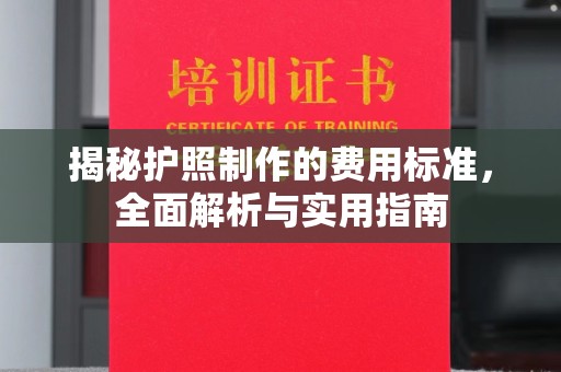 大石桥揭秘护照制作的费用标准，全面解析与实用指南
